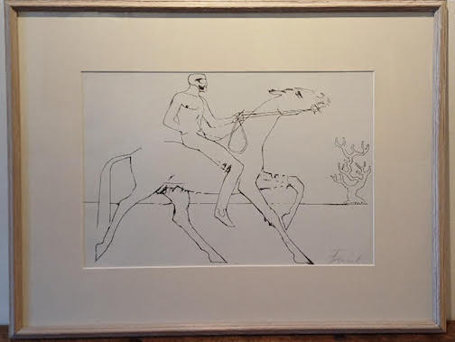 Aesops Fables - horse by Elisabeth Frink